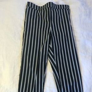 H&M High-Waisted Stripped Pants
